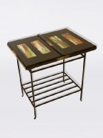 Gold, Lois_Fused Glass Table